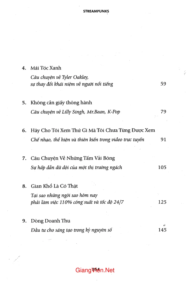 Trang 2 - Ảnh minh họa nội dung sách Streampunks - Kẻ nổi loạn định danh lại ngành truyền thông