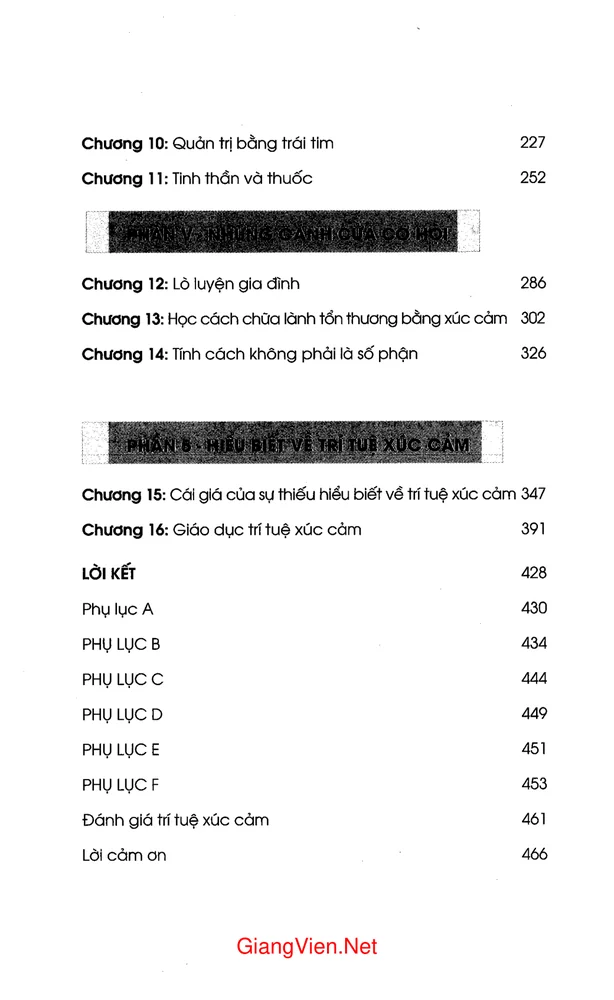 Trang 2 - Ảnh minh họa nội dung sách Trí tuệ xúc cảm