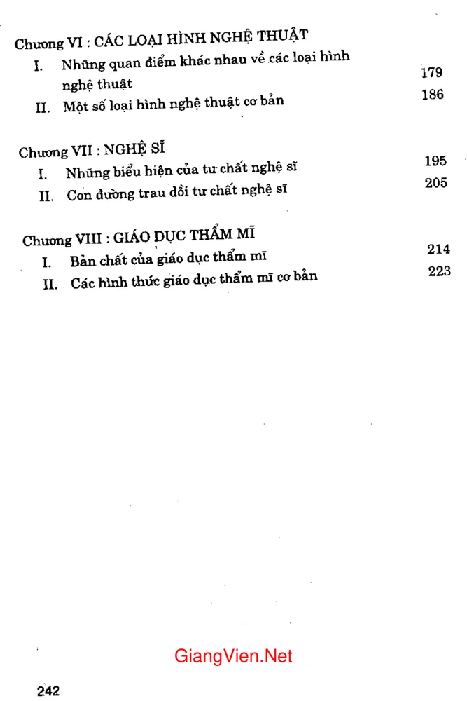 Trang 2 - Ảnh minh họa nội dung sách Mĩ học đại cương