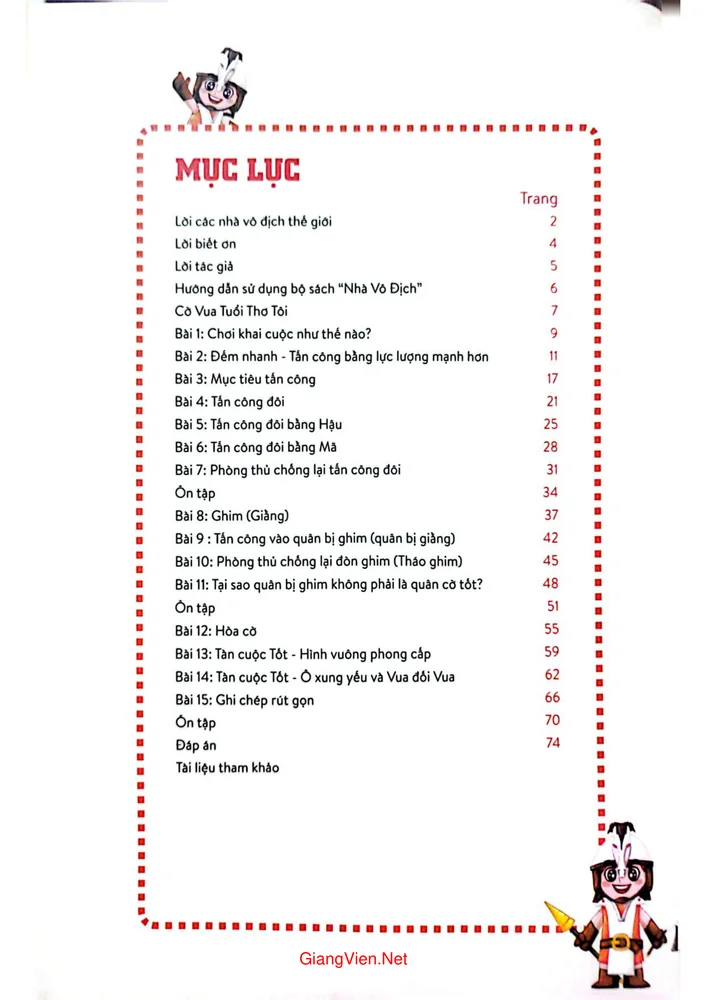 Trang 4 - Ảnh minh họa nội dung sách Nhà vô địch tập 2