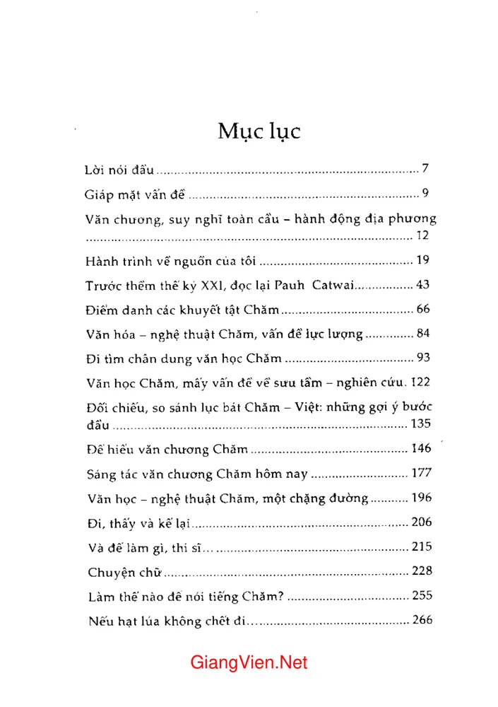 Trang 1 - Ảnh minh họa nội dung sách Văn hóa - xã hội Chăm nghiên cứu và đối thoại (tái bản lần 3 có bổ sung)