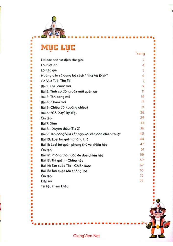 Trang 3 - Ảnh minh họa nội dung sách Nhà vô địch tập 3