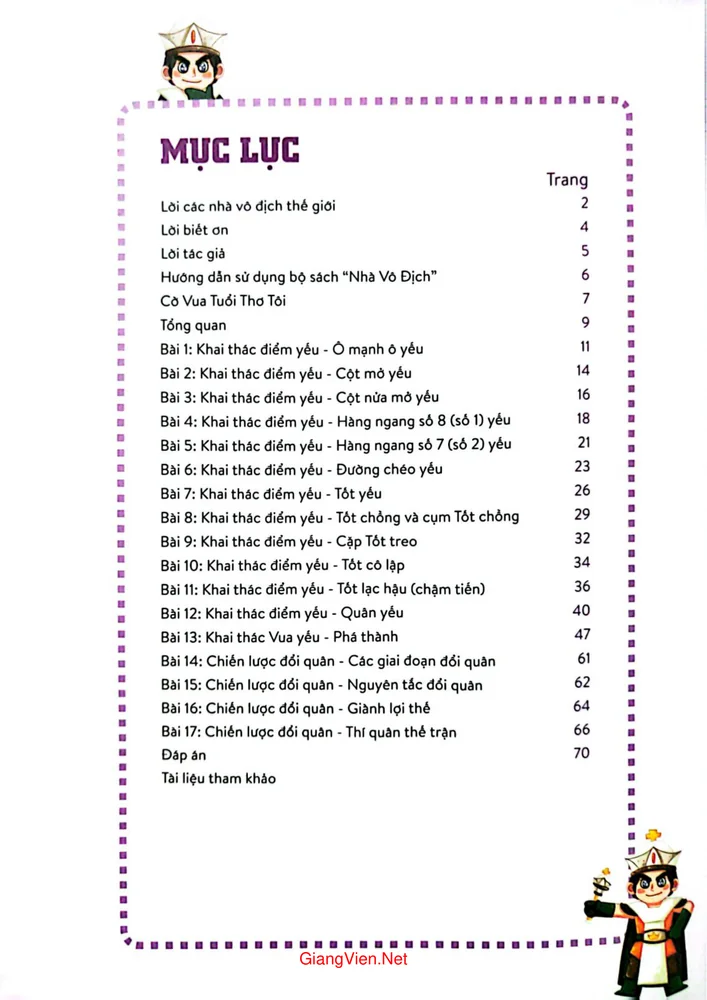 Trang 3 - Ảnh minh họa nội dung sách Nhà vô địch tập 6