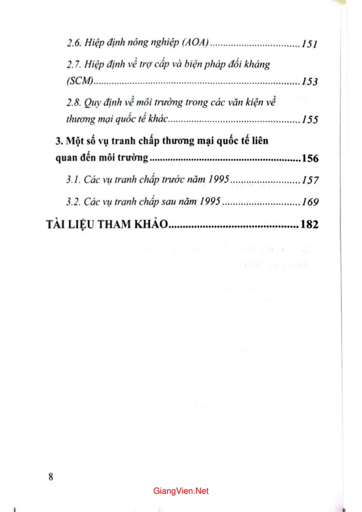 Trang 4 - Ảnh minh họa nội dung sách Luật môi trường quốc tế