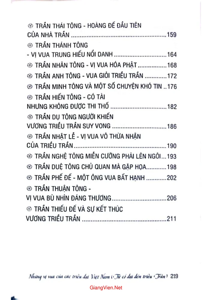 Trang 4 - Ảnh minh họa nội dung sách Những vị vua của các triều đại Việt Nam 