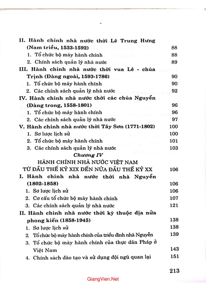 Trang 3 - Ảnh minh họa nội dung sách Tổng quan về lịch sử hành chính nhà nước Việt Nam