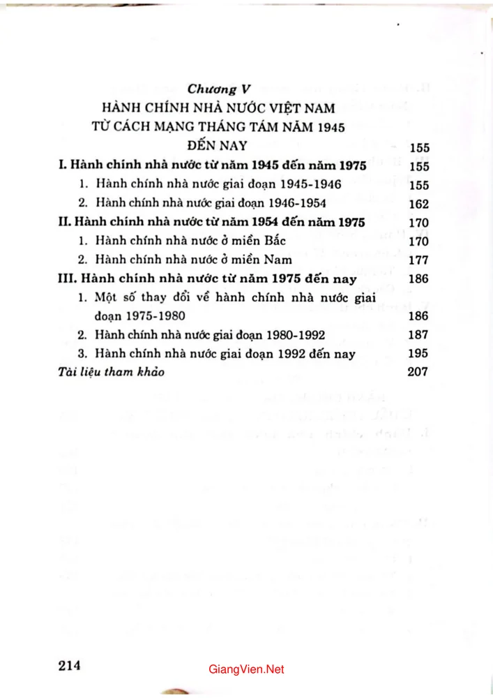 Trang 4 - Ảnh minh họa nội dung sách Tổng quan về lịch sử hành chính nhà nước Việt Nam