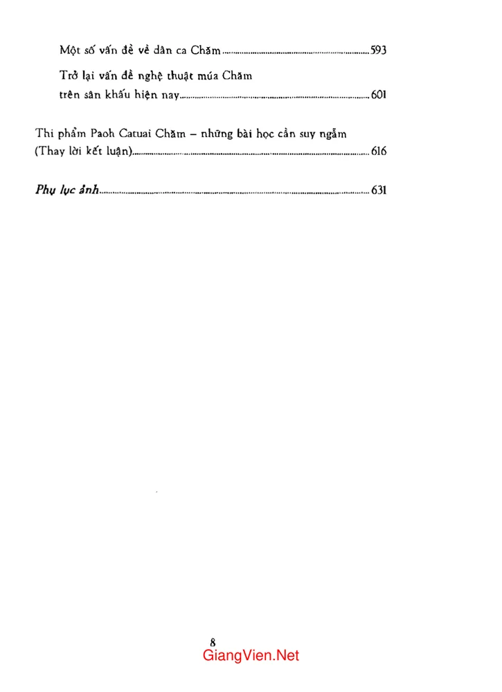 Trang 4 - Ảnh minh họa nội dung sách Văn hóa Chăm - nghiên cứu và phê bình