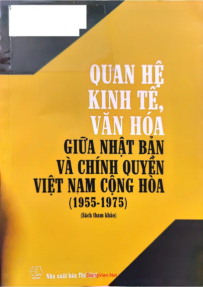 Quan hệ kinh tế, văn hóa giữa Nhật Bản và chính quyền Việt Nam Cộng Hòa (1955 - 1975)