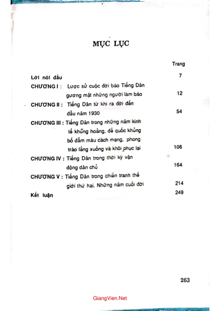 Trang 2 - Ảnh minh họa nội dung sách Lịch sử báo tiếng dân