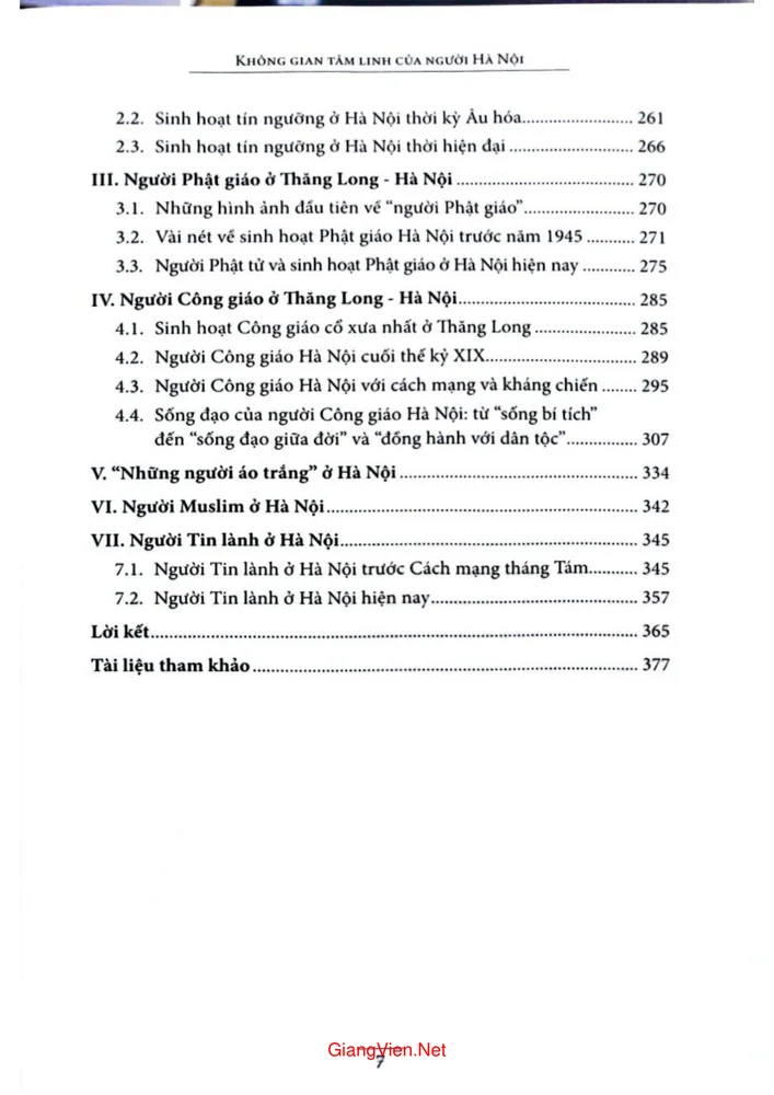 Trang 3 - Ảnh minh họa nội dung sách Không gian tâm linh của người Hà Nội
