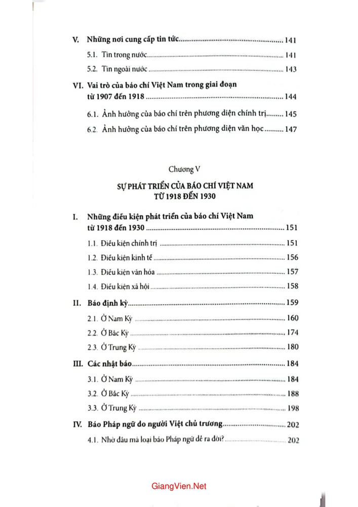 Trang 4 - Ảnh minh họa nội dung sách Báo chí Việt Nam từ khởi thủy đến 1945