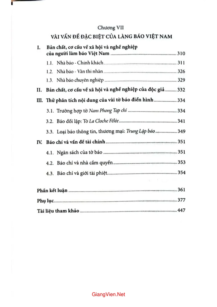 Trang 6 - Ảnh minh họa nội dung sách Báo chí Việt Nam từ khởi thủy đến 1945