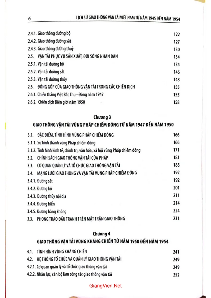Trang 2 - Ảnh minh họa nội dung sách Lịch sử giao thông vận tải miền nam Việt Nam
