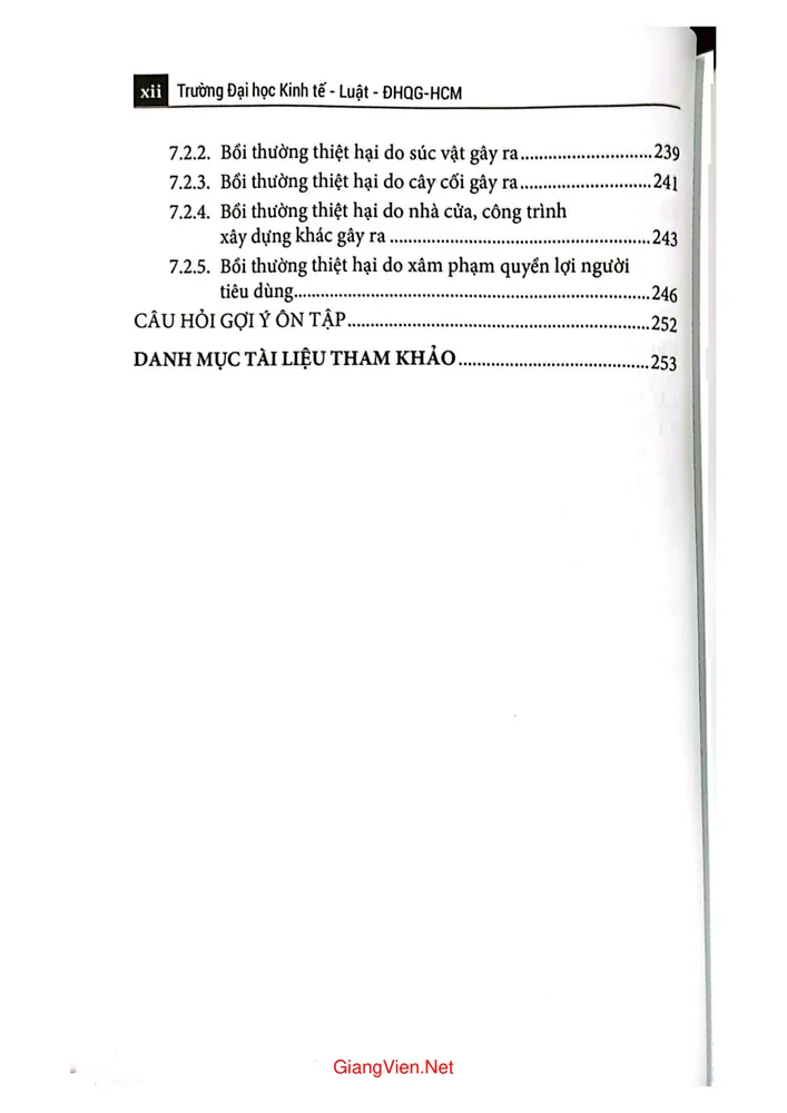 Trang 6 - Ảnh minh họa nội dung sách Giáo trình pháp luật về dân sự và nghĩa vụ dân sự