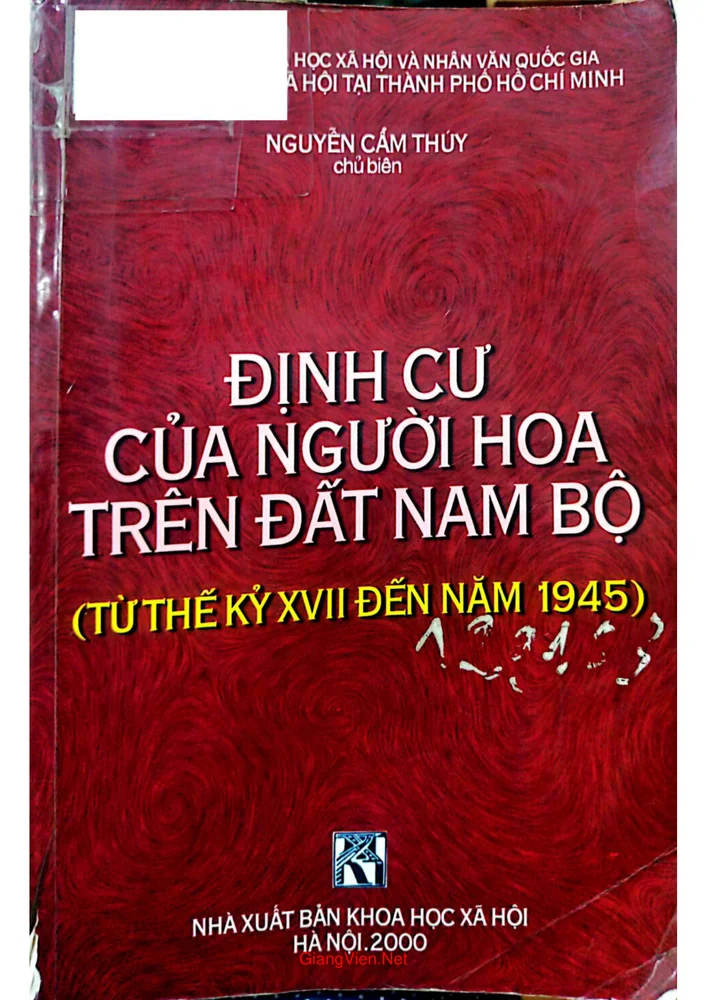 Định cư của người Hoa trên đất Nam bộ từ thế kỷ XVII đến năm 1945