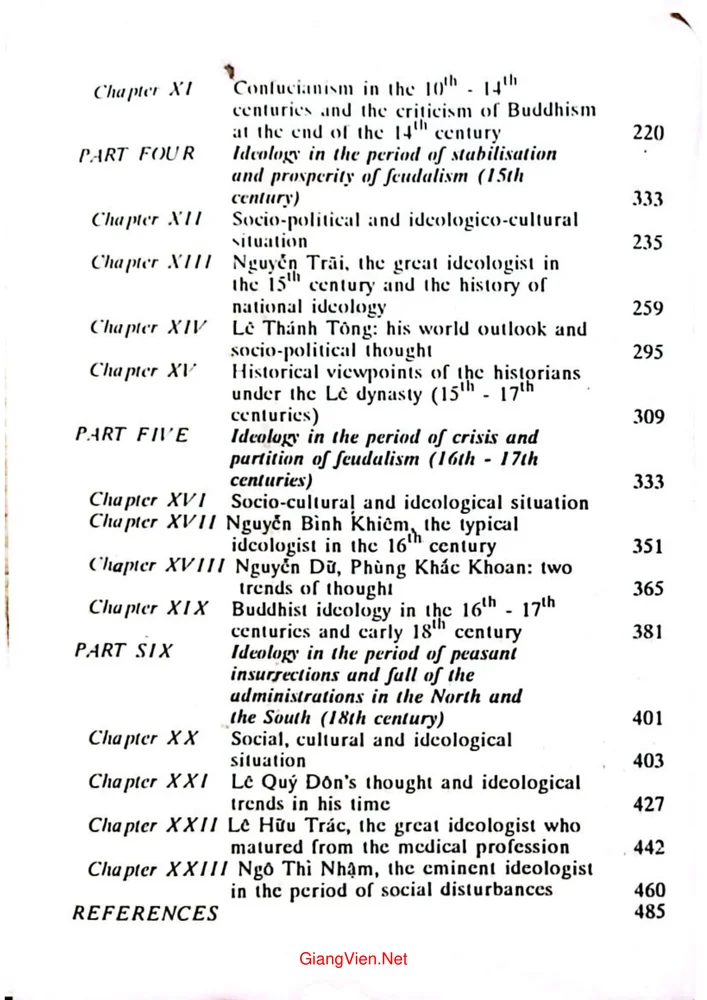 Trang 7 - Ảnh minh họa nội dung sách Lịch sử tư tưởng Việt Nam tác giả Nguyễn Tài Thư, tập 1