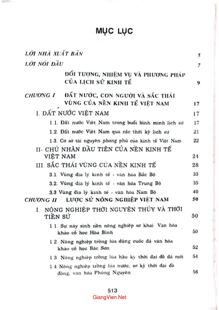 Trang 1 - Ảnh minh họa nội dung sách Một số vấn đề về lịch sử kinh tế Việt Nam