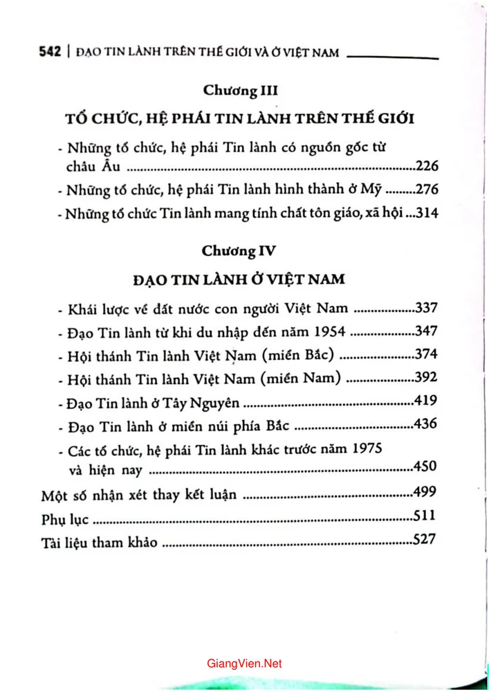 Trang 2 - Ảnh minh họa nội dung sách Đạo Tin Lành trên thế giới và ở Việt Nam