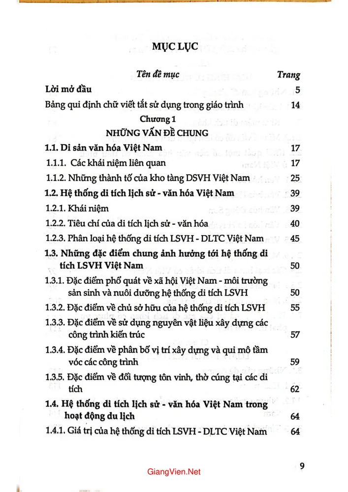 Trang 1 - Ảnh minh họa nội dung sách Di tích lịch sử văn hóa và danh thắng Việt Nam