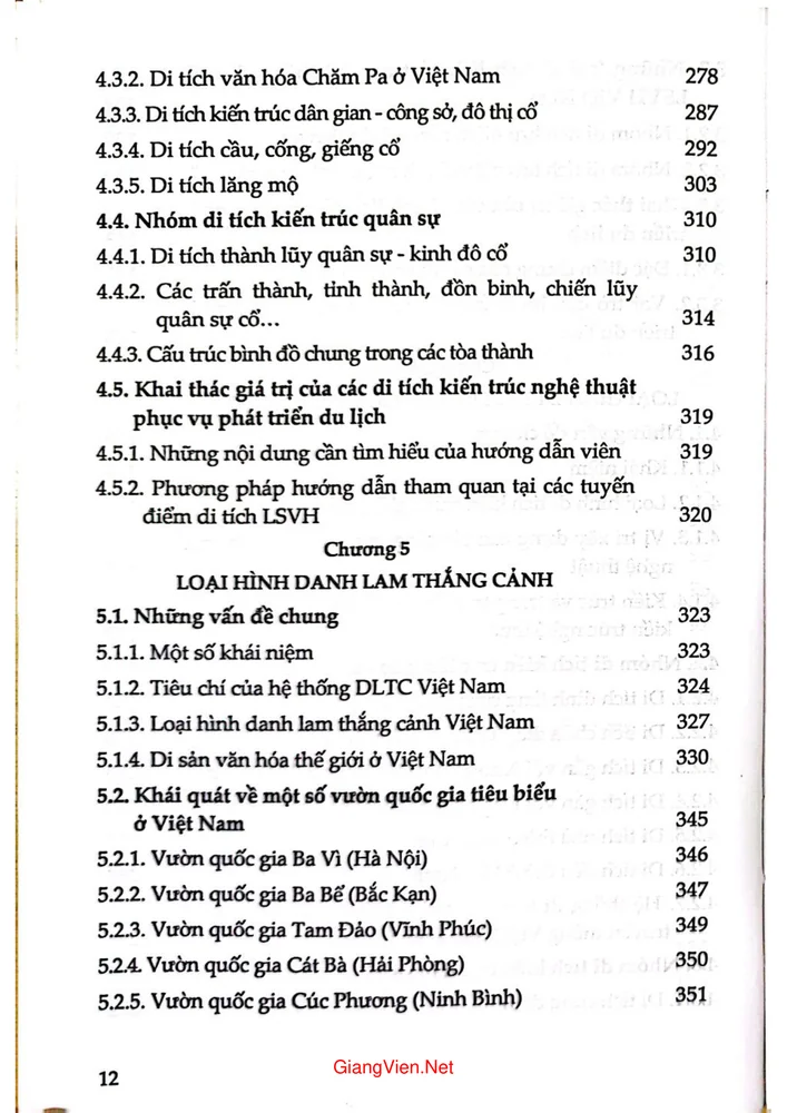 Trang 4 - Ảnh minh họa nội dung sách Di tích lịch sử văn hóa và danh thắng Việt Nam