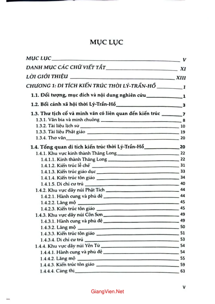 Trang 1 - Ảnh minh họa nội dung sách Gạch ngói và vật liệu trang trí trên mái thời Lý, Trần, Hồ