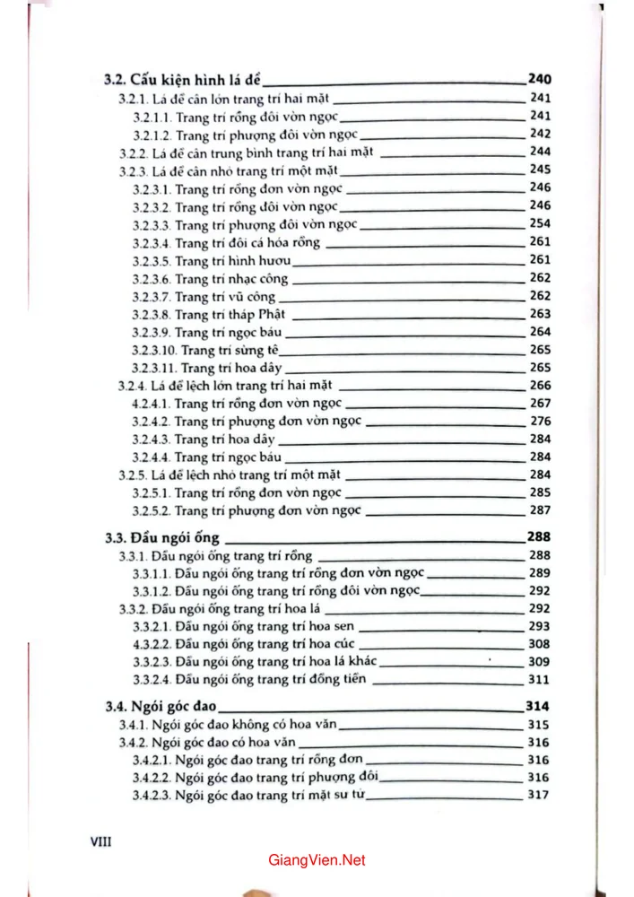 Trang 4 - Ảnh minh họa nội dung sách Gạch ngói và vật liệu trang trí trên mái thời Lý, Trần, Hồ