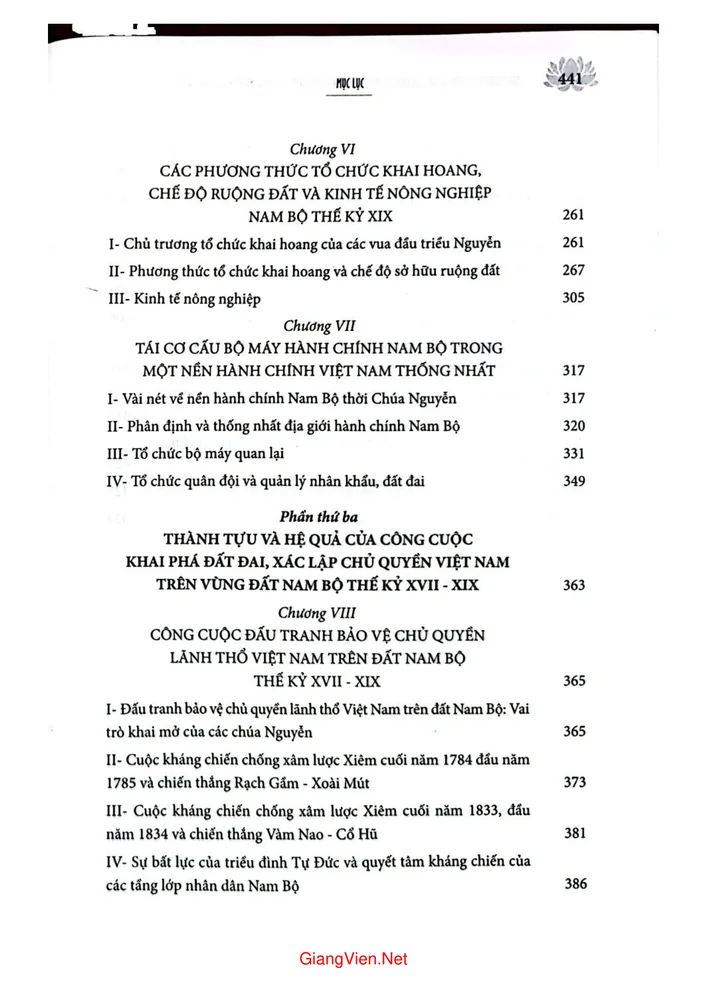 Trang 3 - Ảnh minh họa nội dung sách Quá trình khai phá và xác lập chủ quyền của Việt Nam trên vùng đất Nam Bộ (Thế kỷ 17 - 19)