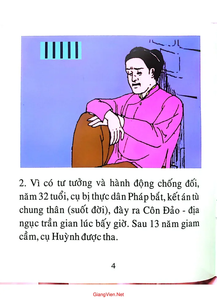 Trang 1 - Ảnh minh họa nội dung sách Bác Hồ với cụ Huỳnh Thúc Kháng
