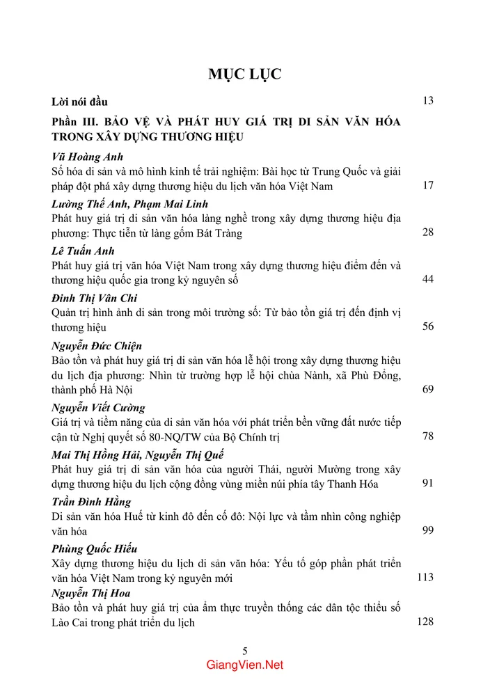 Trang 1 - Ảnh minh họa nội dung sách Hội thảo khoa học quốc gia phát triển văn hóa Việt Nam trong kỷ nguyên mới lý luận và thực tiễn tiếp cận từ Nghị quyết số 80-NQTW của Bộ Chính trị -Tập 2