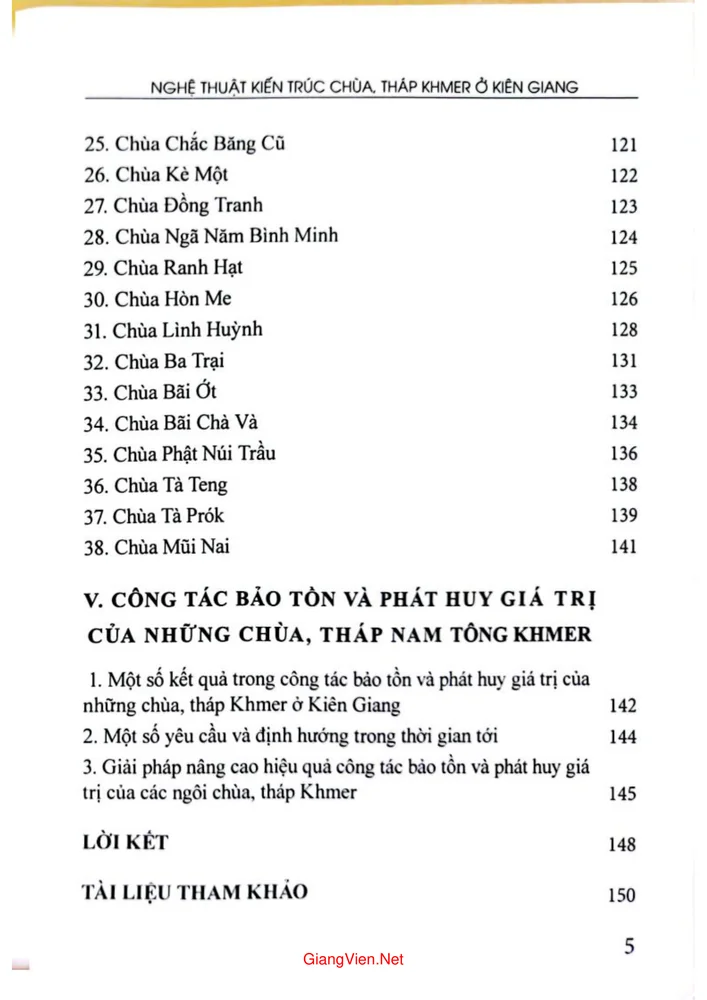 Trang 3 - Ảnh minh họa nội dung sách Nghệ thuật kiến trúc chùa tháp Khmer ở Kiên Giang