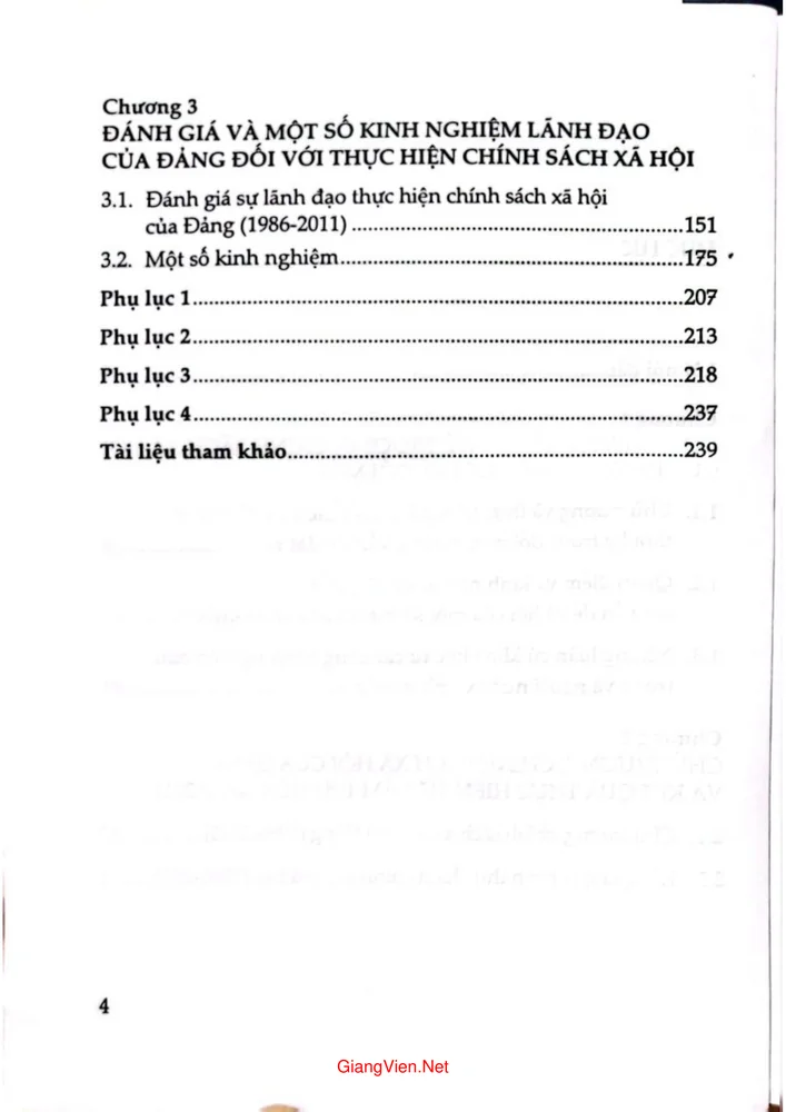 Trang 2 - Ảnh minh họa nội dung sách Đảng Cộng sản Việt Nam lãnh đạo thực hiện chính sách trong 25 năm đổi mới (1986 - 2011)