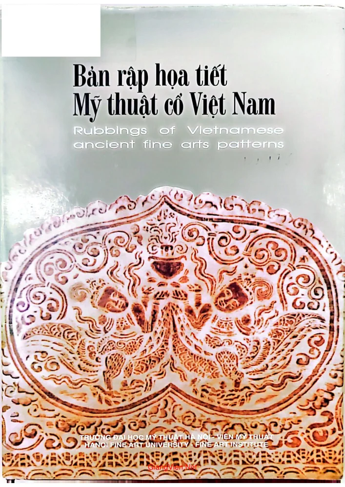 Bản rập họa tiết Mỹ thuật cổ Việt Nam