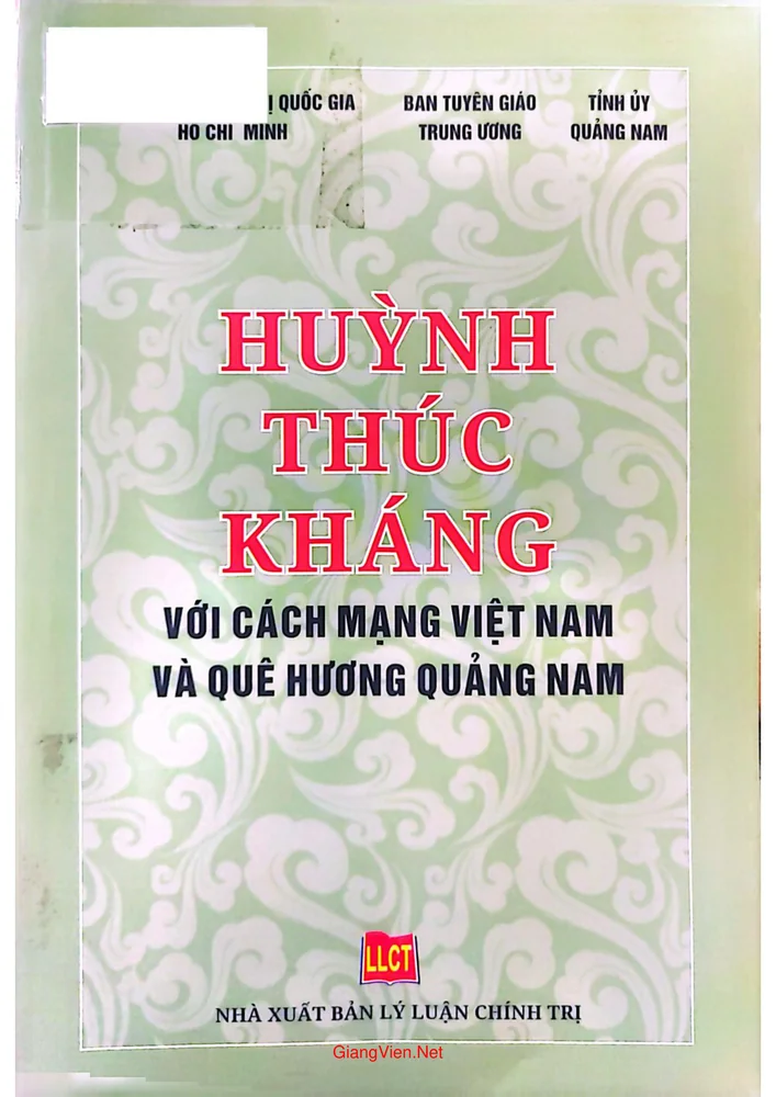 Huỳnh Thúc Kháng với cách mạng Việt Nam và quê hương Quảng Nam
