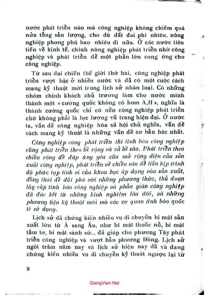 Trang 3 - Ảnh minh họa nội dung sách Tình báo công nghiệp