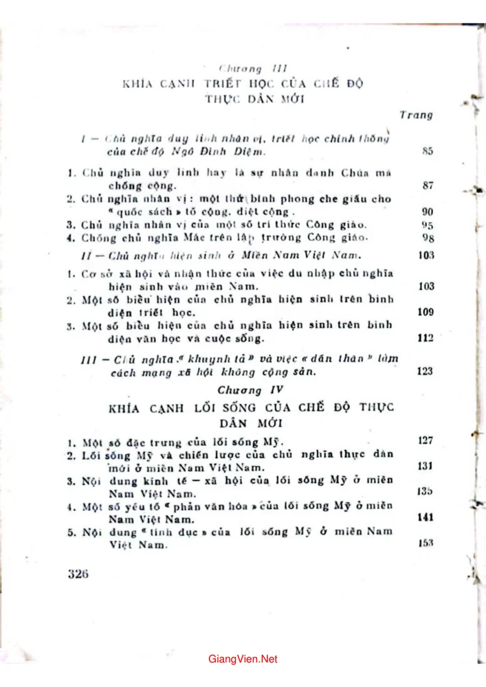 Trang 2 - Ảnh minh họa nội dung sách Chủ nghĩa thực dân mới kiểu Mỹ ở miền Nam Việt Nam (Khía cạnh tư tưởng và văn hóa) 1954-1975
