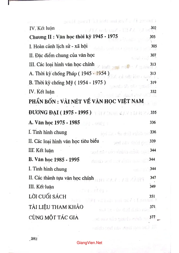 Trang 3 - Ảnh minh họa nội dung sách Văn học Việt Nam từ thế kỷ X đến thế kỷ XX
