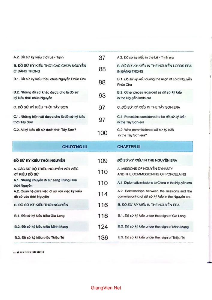 Trang 2 - Ảnh minh họa nội dung sách Đồ sứ ký kiểu Thời Nguyễn
