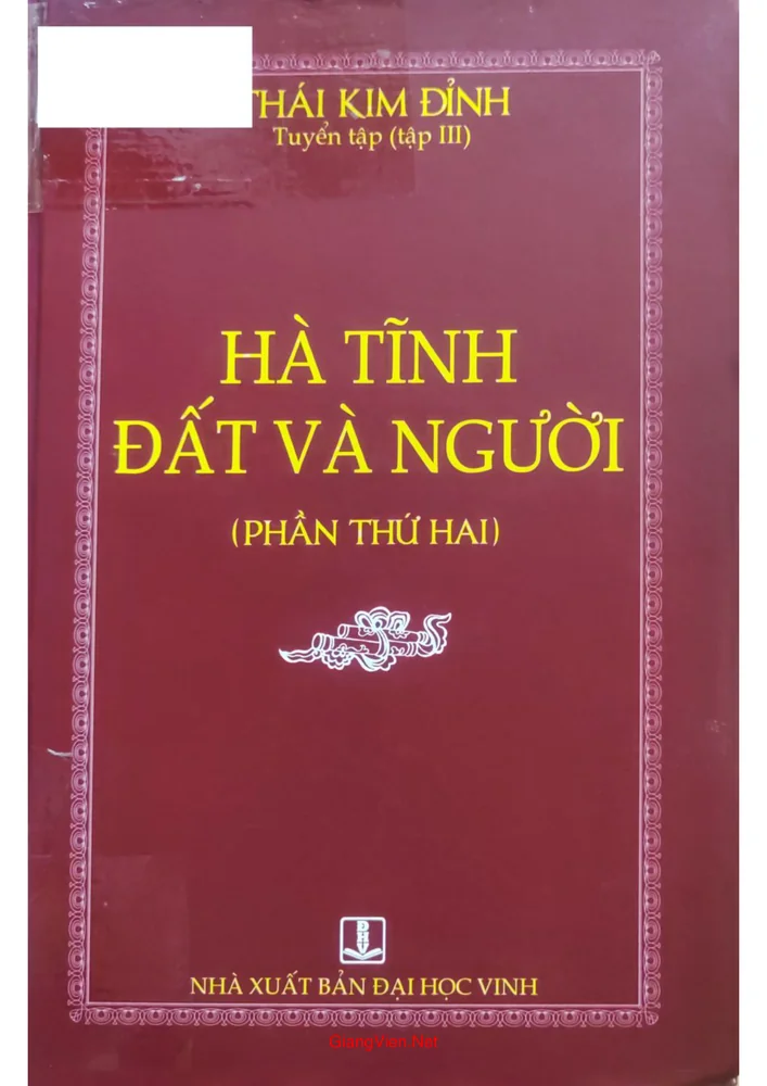 Há Tĩnh đất và người, phần thứ hai
