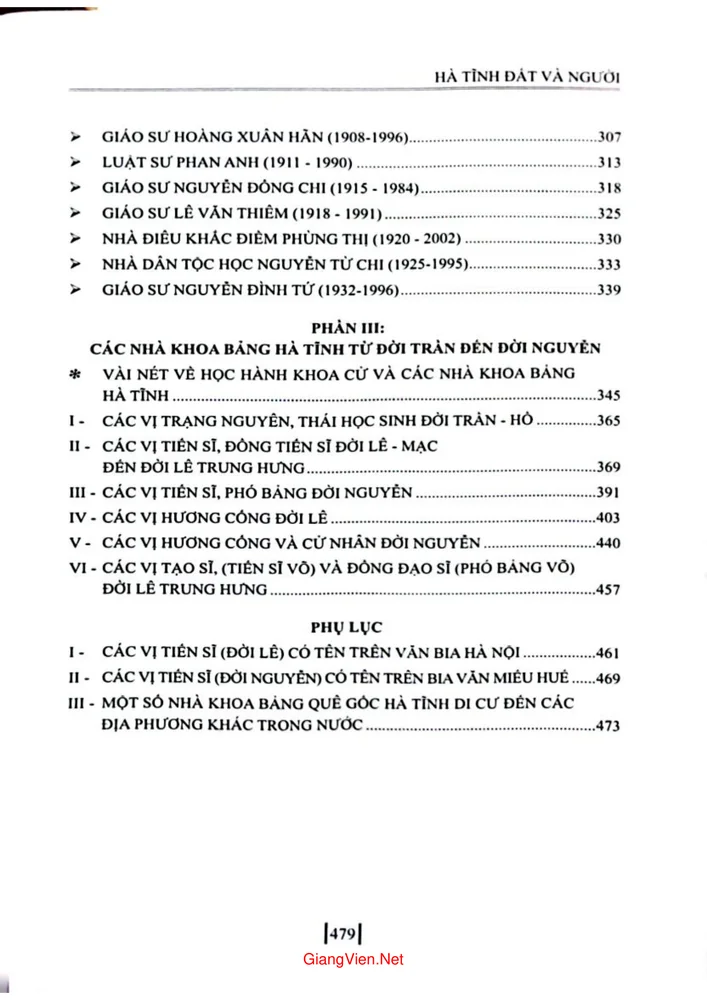 Trang 3 - Ảnh minh họa nội dung sách Há Tĩnh đất và người, phần thứ hai