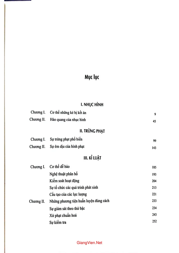 Trang 1 - Ảnh minh họa nội dung sách Giám sát và trừng phạt nguồn gốc nhà tù