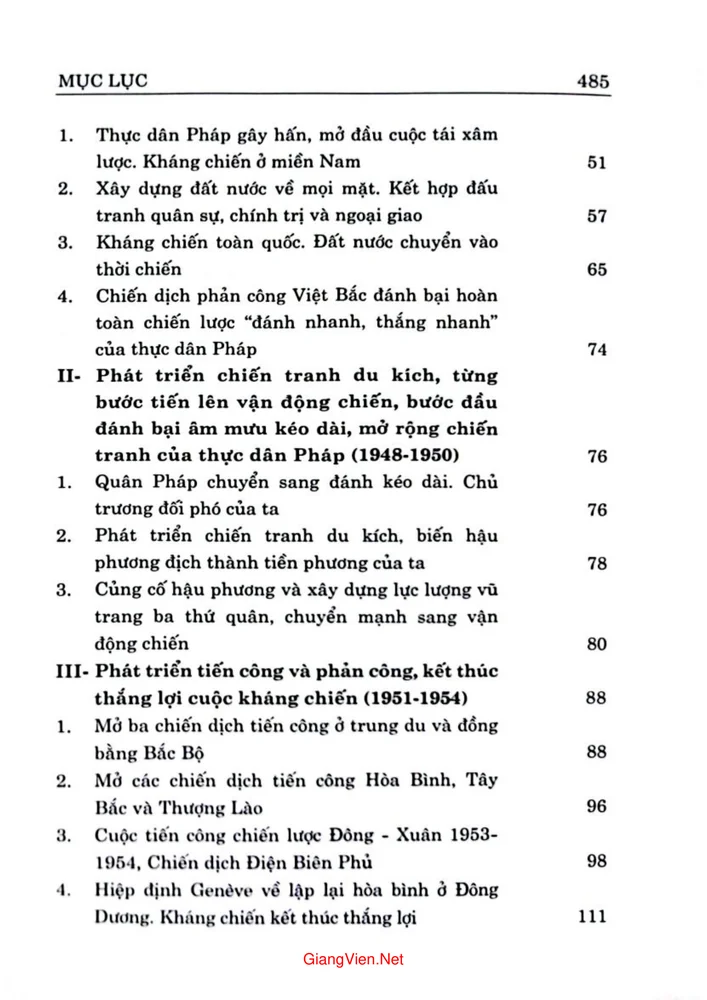 Trang 2 - Ảnh minh họa nội dung sách Lịch sử quân sự Việt Nam, tập 10, cuộc kháng chiến chống thực dân Pháp 1945 - 1954