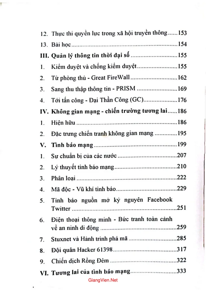 Trang 4 - Ảnh minh họa nội dung sách Tình báo điện tử không gian