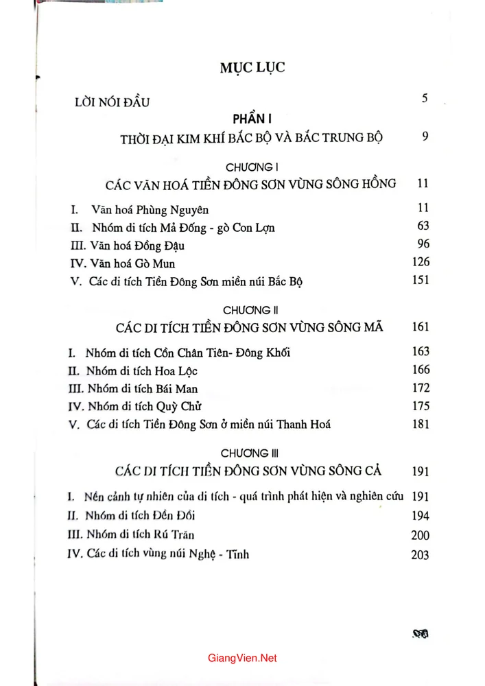 Trang 1 - Ảnh minh họa nội dung sách Khảo cổ học Việt Nam. Tập 2 Thời đại kim khí