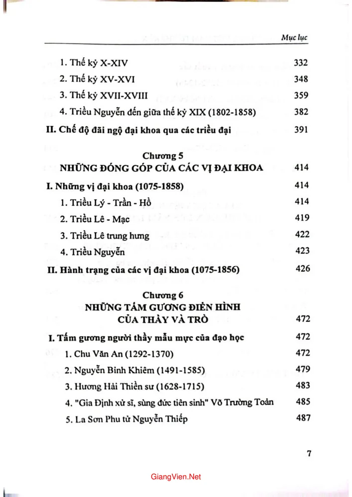 Trang 3 - Ảnh minh họa nội dung sách Lịch sử giáo dục Việt Nam từ thế kỷ X đến 1858