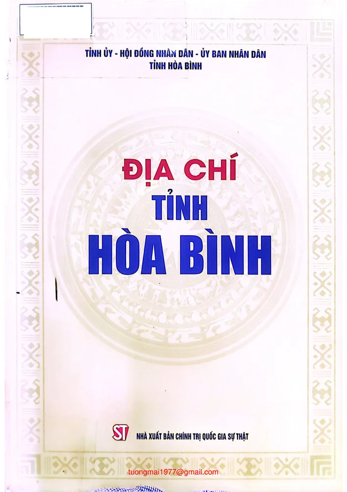 Địa chí tỉnh Hòa Bình