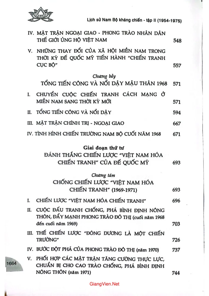 Trang 4 - Ảnh minh họa nội dung sách Lịch sử Nam Bộ Kháng Chiến. Tập II 1954 1975