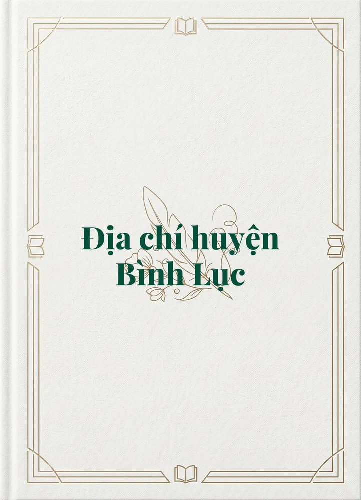 Địa chí huyện Bình Lục