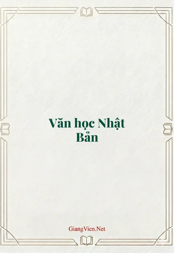 Văn học Nhật Bản