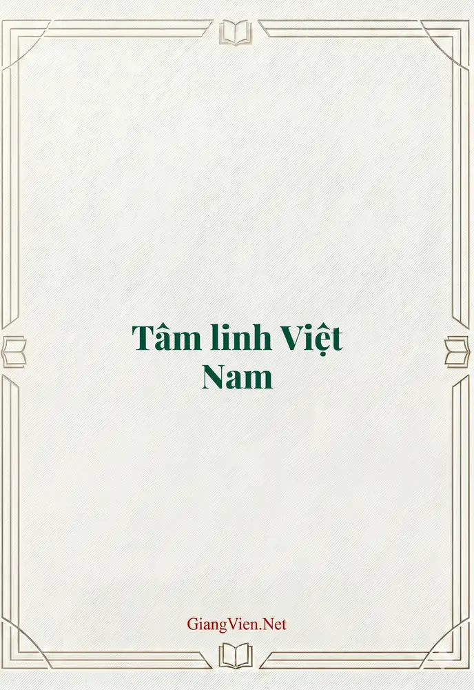 Tâm linh Việt Nam